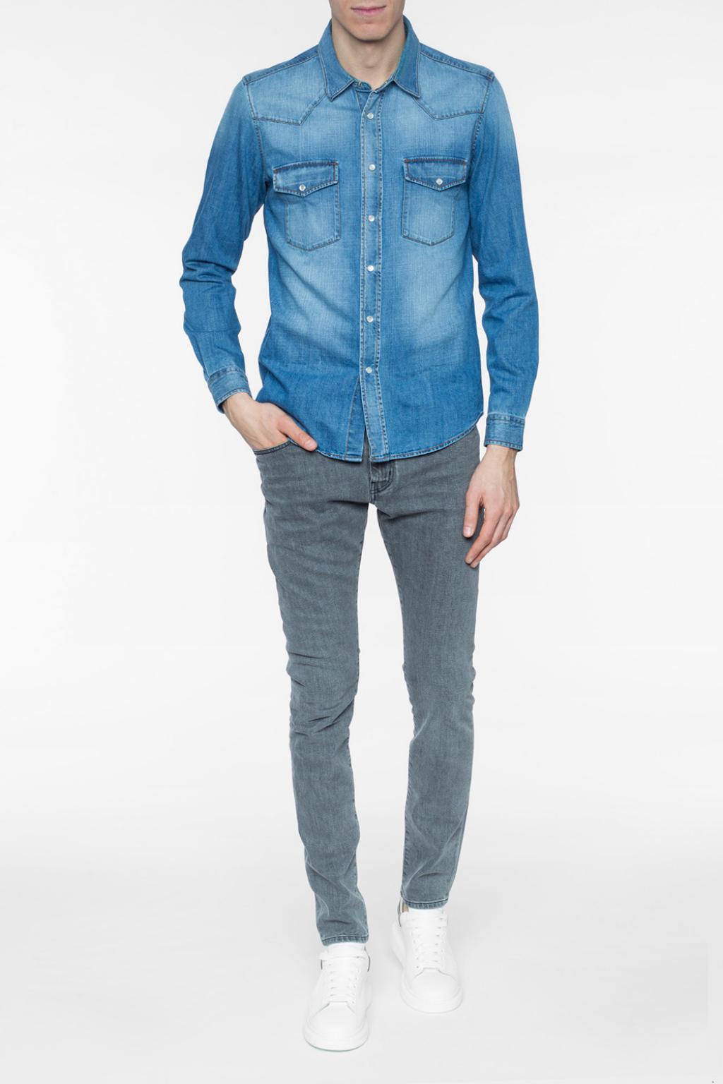 Ami Alexandre Mattiussi Denim shirt | Men's Clothing | Vitkac